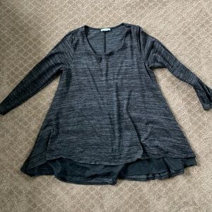 GUC Eloges layered look knit tunic